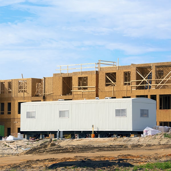 construction site office trailers can be customized to fit specific layout and feature requirements